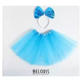 Карнавальный набор «Мальвина» ободок, юбка
