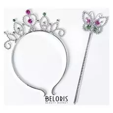 Карнавальный набор «Золушки», 2 предмета: жезл, ободок