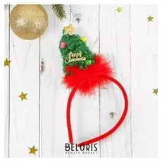 Карнавальный ободок «Ёлочка», световой