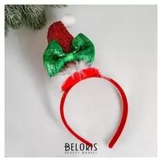 Карнавальный ободок «Колпак», с бантиком