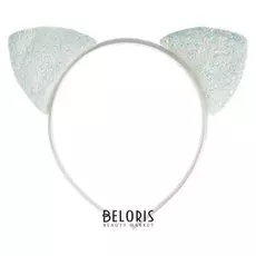 Карнавальный ободок «Кошечка», цвет белый