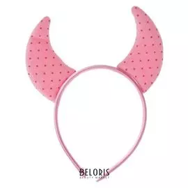 Карнавальный ободок "Рожки"