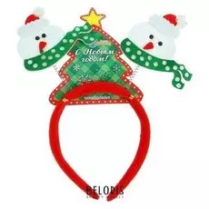 Карнавальный ободок «Снеговик»