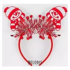 Карнавальный ободок «Снеговик»