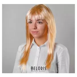 Карнавальный парик «Блондинка», прямые волосы с чёлкой, 120 г