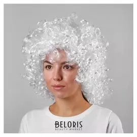 Карнавальный парик «Объём», цвет белый, 120 г