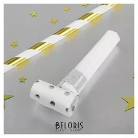 Карнавальный язычок «Горох», набор 10 шт., цвет серебряный