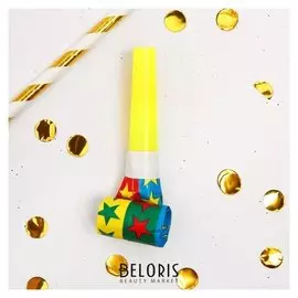 Карнавальный язычок «Звёзды», набор 6 шт.