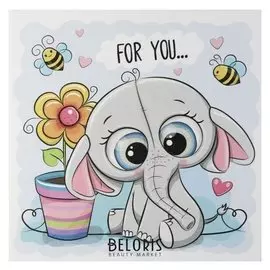 Картина "Для тебя - слонёнок" 35х35 см