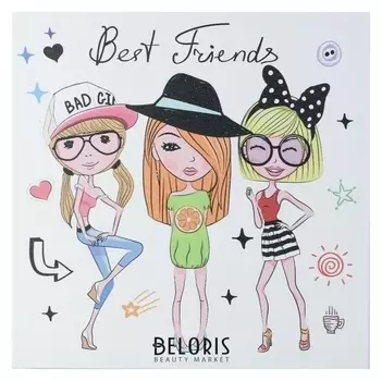 Картина "Лучшие друзья" 35х35 см