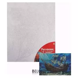 Картина по номерам 40×50 см в плёнке «Корабль на морском дне»