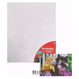 Картина по номерам 40×50 см в плёнке «Милые котята в бантиках»