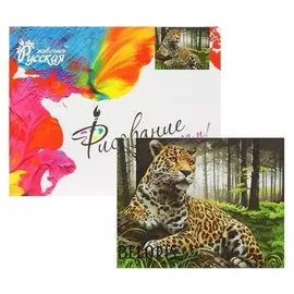 Картина по номерам «Леопард в лесу» 40х50 см