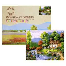 Картина по номерам "Летний дом" Gx7633