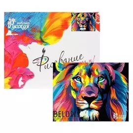 Картина по номерам «Лев (Стиль Pop Art)» 40х50 см