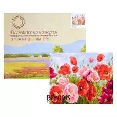 Картина по номерам «Маковое поле»