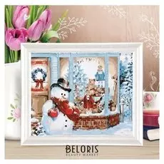 Картина по номерам на холсте «Магазин игрушек» краски по 3 мл + кисти + крепёж