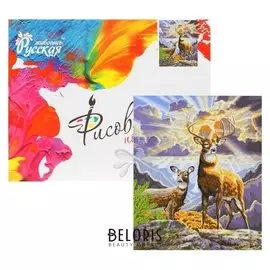 Картина по номерам «Северные олени» 40*50