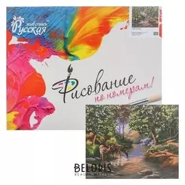 Картина по номерам «Утро в лесу» 40 × 50 см