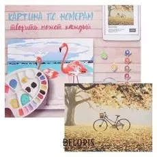 Картина по номерам «Велосипед» 40×50 см