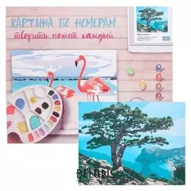 Картина по номерам «Вид на крым» 40×50 см