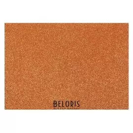 Картон дизайнерский Glitter (С блестками) 210 х 297 мм, Sadipal 330 г/м², медь, цена за 3 листа