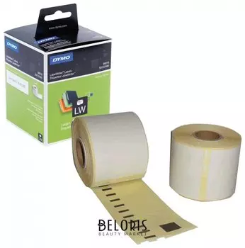 Картридж для принтеров этикеток DYMO Label Writer, этикетка 190х59 мм, в рулоне, 110 шт. в рулоне, для папок-регистраторов