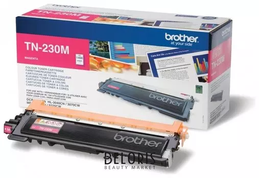 Картридж лазерный Brother (Tn230m) Dcp-9010cn/mfc-9120cn и другие, пурпурный, оригинальный