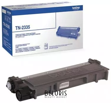 Картридж лазерный Brother (Tn2335) Hl-l2300dr/l2340dwr/dcp-l2500dr и другие, оригинальный, ресурс 1200 стр.