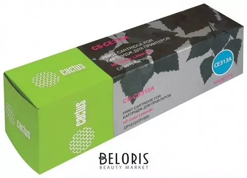 Картридж лазерный Cactus (Cs-ce313a) для Hp Colorlaserjet Cp1025/cp1025nw, пурпурный, ресурс 1000 стр.