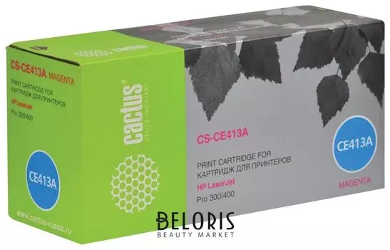 Картридж лазерный Cactus (Cs-ce413a) для Hp Laserjet Pro M351/m451, пурпурный, ресурс 2600 стр.