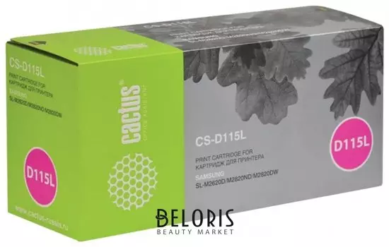 Картридж лазерный Cactus (Cs-d115l) для Samsung Sl-m2620d/m2820nd/m2820dw, ресурс 3000 стр.