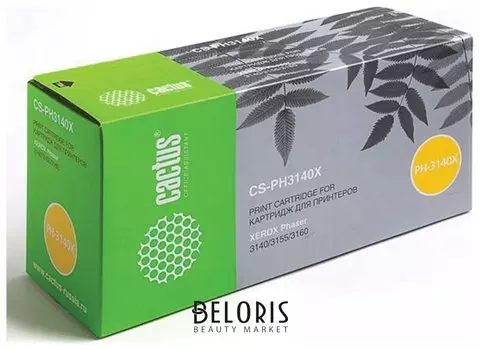 Картридж лазерный Cactus (Cs-ph3140x) для Xerox Phaser3140/3155/3160, ресурс 2500 стр.