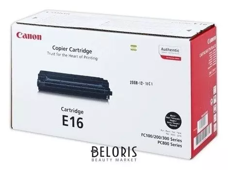 Картридж лазерный CANON (E-16) FC-108/128/PC750/880, ресурс 2000 стр., оригинальный