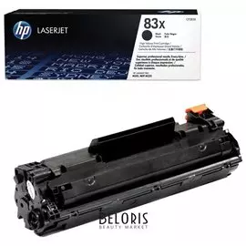 Картридж лазерный Hp (Cf283x) Laserjet Pro M201/m225, черный, оригинальный, ресурс 2200 стр.