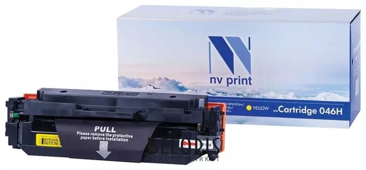 Картридж лазерный Nv Print (Nv-046hy) для Canon Lbp653cdw/654cx/mf732cdw, желтый, ресурс 5000 стр.