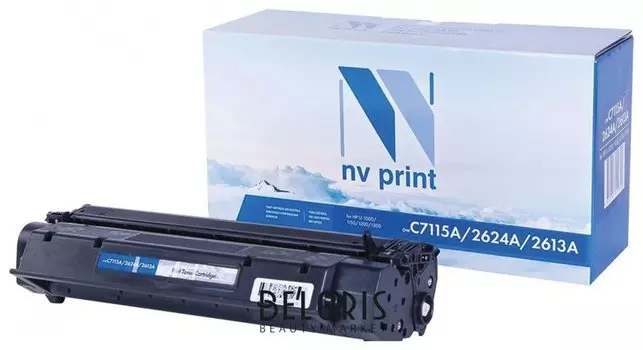 Картридж лазерный Nv Print (Nv-c7115x/q2624x/q2613x) для Hp Lj 1000w/1005w/1200/1220, ресурс 3500 стр.