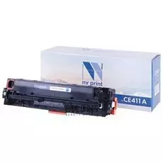 Картридж лазерный Nv Print (Nv-ce411a) для Hp Lj M351a/375nw/451dn/475dn, голубой, ресурс 2600 стр.