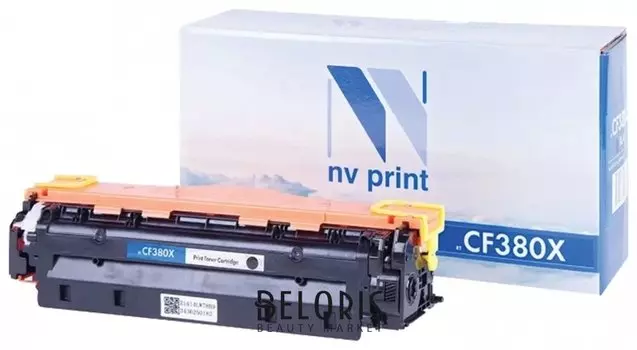 Картридж лазерный Nv Print (Nv-cf380x) для Hp M476dn/m476dw/m476nw, черный, ресурс 4400 стр.