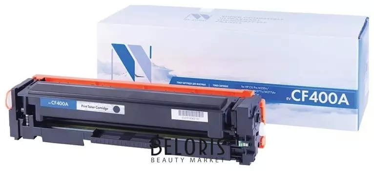 Картридж лазерный Nv Print (Nv-cf400a) для Hp Laserjet M252dw/mfp-m277dw, черный, ресурс 1500 стр.