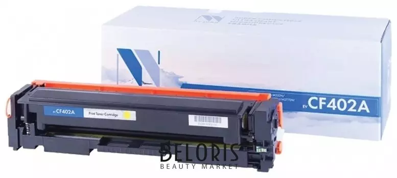 Картридж лазерный Nv Print (Nv-cf402a) для Hp M252dw/m252n/m274n/m277dw/m277n7, желтый, ресурс 1400 стр.
