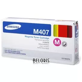 Картридж лазерный SAMSUNG (CLT-M407S) CLP-320/325/N, CLX-3185/N/FN и др., оригинальный, пурпурный