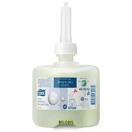 Картридж с жидким мылом-шампунем одноразовый Tork (Система S2) Premium, 0,475 л