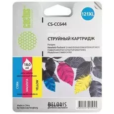 Картридж струйный Cactus (Cs-cc644) для Hp Deskjet D2500/2530/f4200, цветной