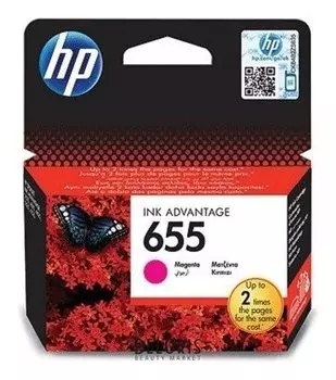 Картридж струйный HP (CZ111AE) Deskjet Ink Advantage 3525/5525/4515/4525 №655, пурпурный, оригинал.