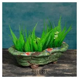 Кашпо-бонсайница "Озеро" 22*16*6см