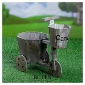 Кашпо декоративное "Велосипед" 30*16*28 см