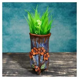 Кашпо фигурное "Горшочек", на ножках 7*7*17 см