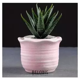 Кашпо керамическое "Ажур" 6*9см