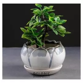 Кашпо керамическое "Бутон" 13*9см